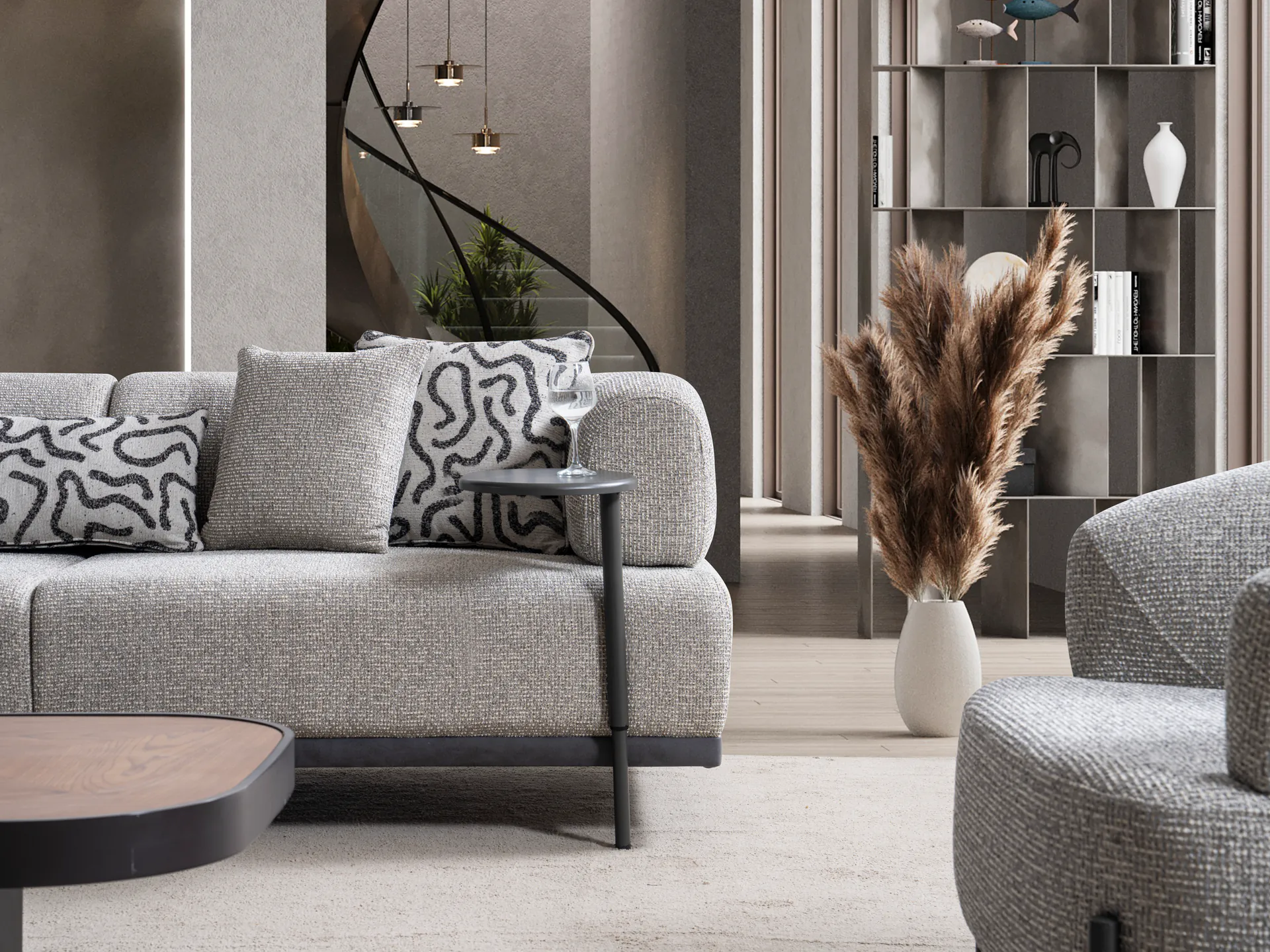 Verona Gri Koltuk Takımı